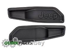 13-17 Jeep Wrangler Rear Bumper Close Out Panel Left & Right Side Mopar Genuine