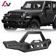 2018-2023 For Jeep Wrangler Gladiator Front Bumper Modular Design Steel Bull Bar