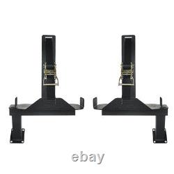 2Pcs Spare Tire Jerry Can Mount Holder 5.3 Gallon Fits Jeep Wrangler TJ JK 97-18