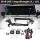 52 A-pillar Led Light Bar Mount Bracket For 2018-2022 Jeep Wrangler Jl Jlu