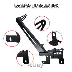 52 A-Pillar LED Light Bar Mount Bracket for 2018-2022 Jeep Wrangler JL JLU