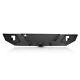 Adaptable Front / Rear Bumper For 2007-2018 Jeep Wrangler Jk Jku Heavy Steel Blk