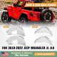 Aluminum/steel Front Rear Inner Fender Liners For 2018-2023 Jeep Wrangler Jl/jlu