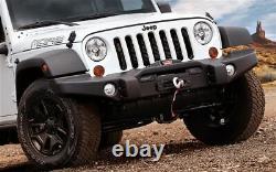 Bulldog Winch Mount Plate For Jeep JK MOAB MW3 Back Country & AEV Front Bumper