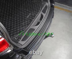 Carbon Fiber Rear Trunk Bumper Guard Plate For Jeep Grand Cherokee 2011-2020