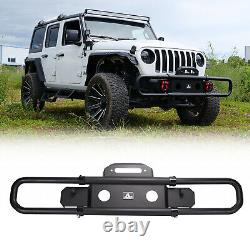 Complete Front Bumper For 18-20 Jeep Wrangler JL Rubicon Gladiator 2020 With Holes