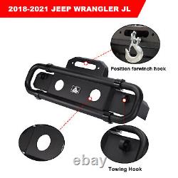 Complete Front Bumper For 18-20 Jeep Wrangler JL Rubicon Gladiator 2020 With Holes