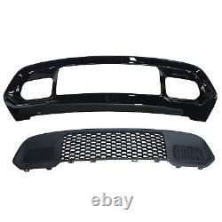 Fits For Jeep Grand Cherokee 2017-22 Front Lower Grille & Bumper Grill Bezel Set