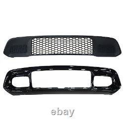 Fits For Jeep Grand Cherokee 2017-22 Front Lower Grille & Bumper Grill Bezel Set