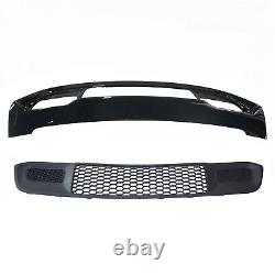 Fits For Jeep Grand Cherokee 2017-22 Front Lower Grille & Bumper Grill Bezel Set