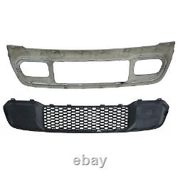 Fits For Jeep Grand Cherokee 2017-22 Front Lower Grille & Bumper Grill Bezel Set