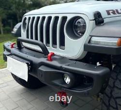 Fits Jeep Wrangler Rubicon JK JKU Steel Bumper 2007-2018 Bumper Bar Brush Guard