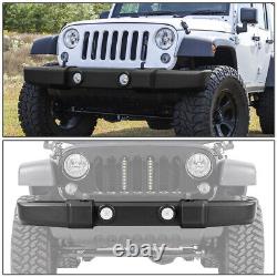 For 07-18 Jeep Wrangler OE Style Front Protector Center Bumper Cover Replacement