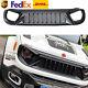 For 2015 2016-2022 Jeep Renegade Abs Black Front Bumper Center Hood Grill Mesh