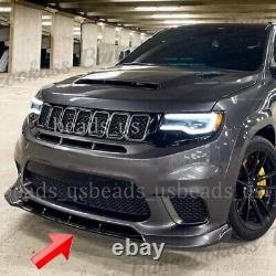 For 2017-2021 Jeep Grand Cherokee SRT8 TRACKHAWK Front Bumper Splitter / Lip US