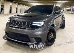 For 2017-2021 Jeep Grand Cherokee SRT8 TRACKHAWK Front Bumper Splitter / Lip US