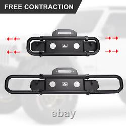 For 2018 2019 2020 2021 2022 2023 Jeep Wrangler JL Front Bumper Steel withD-Rings