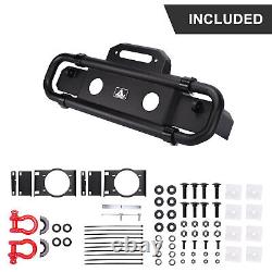 For 2018 2019 2020 2021 2022 2023 Jeep Wrangler JL Front Bumper Steel withD-Rings