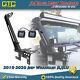 For 2018-2022 Jeep Wrangler Jl Jt A-pillar Light Mount Bracket With Led Lights