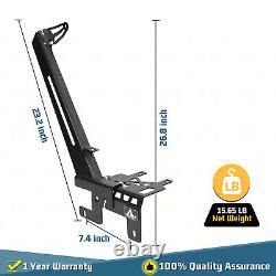 For 2018-2022 Jeep Wrangler JL JT A-Pillar Light Mount Bracket with LED Lights