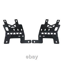 For 2018-2022 Jeep Wrangler JL JT A-Pillar Light Mount Bracket with LED Lights