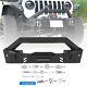 For 2018-2023 Jeep Wrangler Jl/gladiator Jt Front Bumper Winch Plate Withled Light