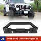 For 2018-2023 Jeep Wrangler Jl Jlu Jt Front Bumper Withd-ring Shackles Steel Black