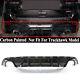 For Grand Cherokee Srt 14-21 V1 Carbon Shark Fin Rear Bumper Diffuser Extension