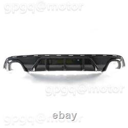 For Grand Cherokee SRT 14-21 V1 Carbon Shark Fin Rear Bumper Diffuser Extension