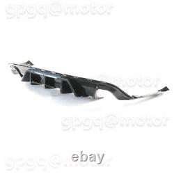 For Grand Cherokee SRT 14-21 V1 Carbon Shark Fin Rear Bumper Diffuser Extension