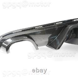 For Grand Cherokee SRT 14-21 V1 Carbon Shark Fin Rear Bumper Diffuser Extension