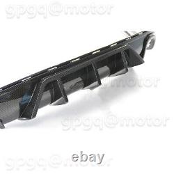 For Grand Cherokee SRT 14-21 V1 Carbon Shark Fin Rear Bumper Diffuser Extension