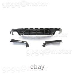 For Grand Cherokee SRT 14-21 V1 Carbon Shark Fin Rear Bumper Diffuser Extension