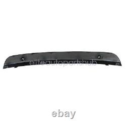 For JEEP 2017-2021 Grand Cherokee Front Bumper Fascia Applique Gloss Black New