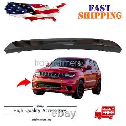 For JEEP Grand Cherokee 2017-2021 Front Bumper Fascia Applique Black 6JW97DX8AB