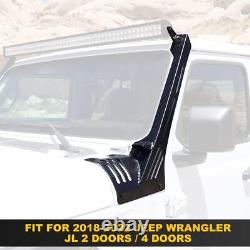 For Jeep 2018-2023 Wrangler JL/JLU A-Pillar LED Lights Bar Mounting Brackets Set