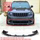 For Jeep Grand Cherokee Srt Srt8 12-2016 Painted Black Front Bumper Lip Splitter