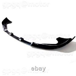 For Jeep Grand Cherokee SRT SRT8 12-2016 Painted Black Front Bumper Lip Splitter