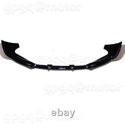 For Jeep Grand Cherokee SRT SRT8 12-2016 Painted Black Front Bumper Lip Splitter