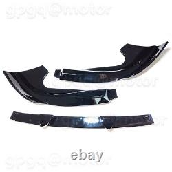 For Jeep Grand Cherokee SRT SRT8 12-2016 Painted Black Front Bumper Lip Splitter