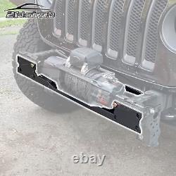 For Jeep Wrangler JL 18-20 21 22 23 24, Front Bumper Winch Mount Plate 13,000lbs