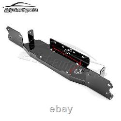 For Jeep Wrangler JL 18-20 21 22 23 24, Front Bumper Winch Mount Plate 13,000lbs