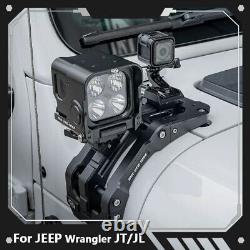 For Wrangler JT/JL modified A integrated light system machine cover front bumper