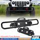 Front Bumper Compatible With 2018-2024 Jeep Wrangler Jl Rock Crawler Off-road