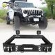 Front Bumper For 2007-2018 Wrangler Jk /18-23 Jl 19-23 Jt With D-rings +led Lights