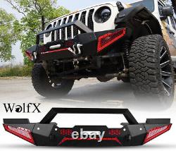 Front Bumper For 2018-2023 Jeep Wrangler JL 2019-2023 Gladiator JT 2007-2018 JK