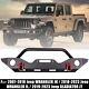 Front Bumper For Jeep 07-18 Wrangler Jk / 18-23 Wrangler Jl / 19-23 Gladiator Jt