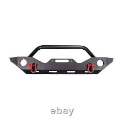 Front Bumper For Jeep 07-18 Wrangler JK / 18-23 Wrangler JL / 19-23 Gladiator JT