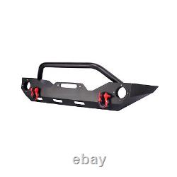 Front Bumper For Jeep 07-18 Wrangler JK / 18-23 Wrangler JL / 19-23 Gladiator JT