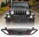 Front Bumper /rear Bumper For 2007-2018 Jeep Wrangler Jk Jku Heavy Duty Steel